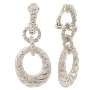 JUDITH RIPKA Clip Earrings